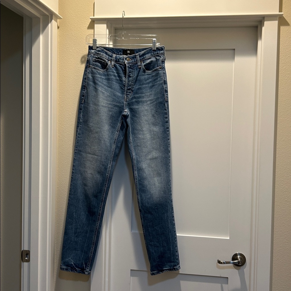 Banana Republic Classic Blue High-Rise Women's Jeans, 4/27, long